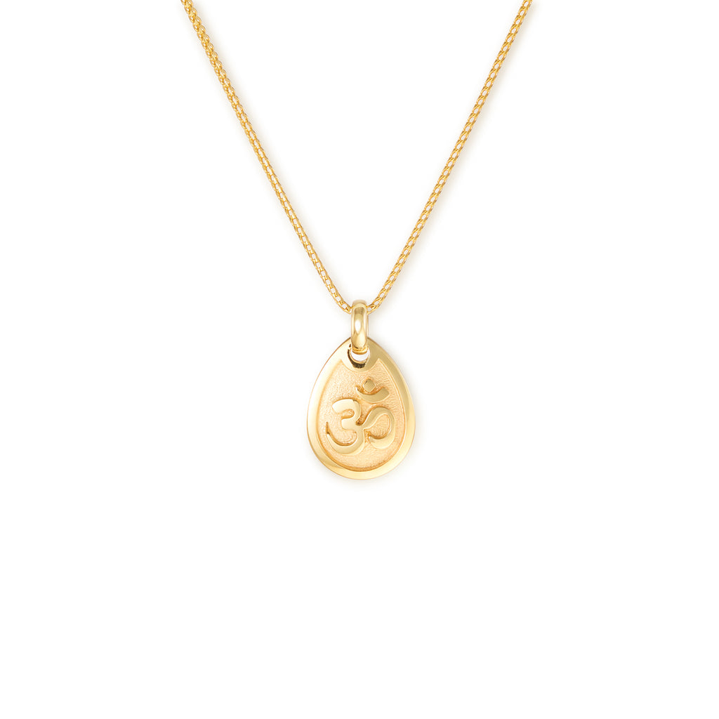 9k yellow gold omni present pendant