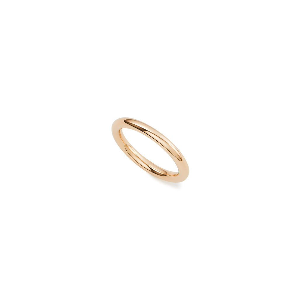 9k yellow gold wire ring